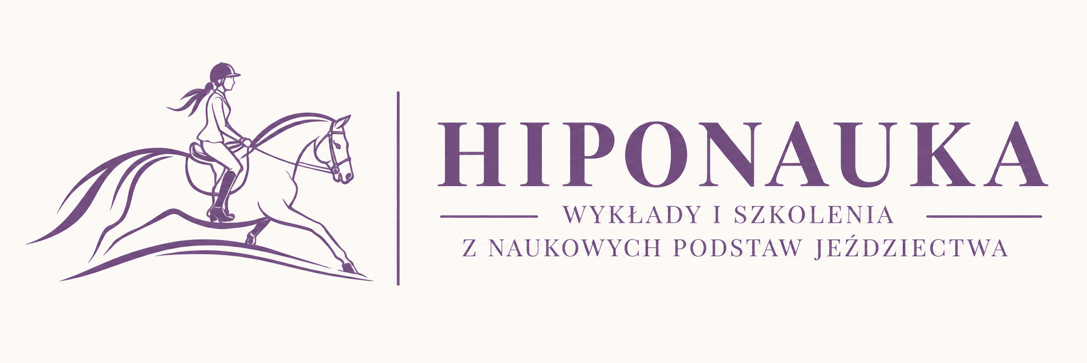 Hiponauka — logo na jasnym tle